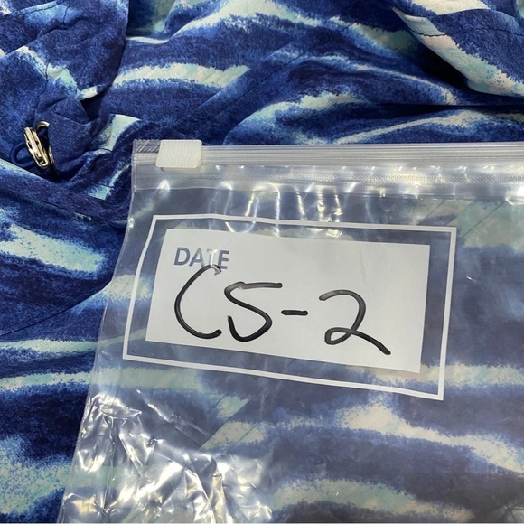 Zenergy Chico's Jacket Blue 1 / Small Printed - Picture 5 of 5